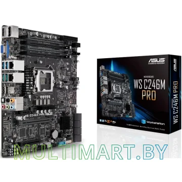 Материнская плата ASUS WS C246M PRO картинка 3